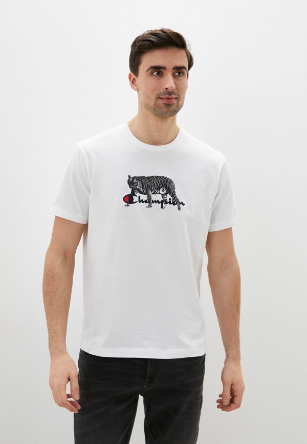 Champion ROCHESTER Graphic Shop Crewneck T Shirt RTLABA717301 Lamoda