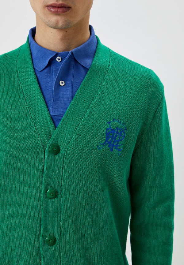 Кардиган Polo Ralph Lauren, цвет: зеленый, RTLABA843001 — купить в ...