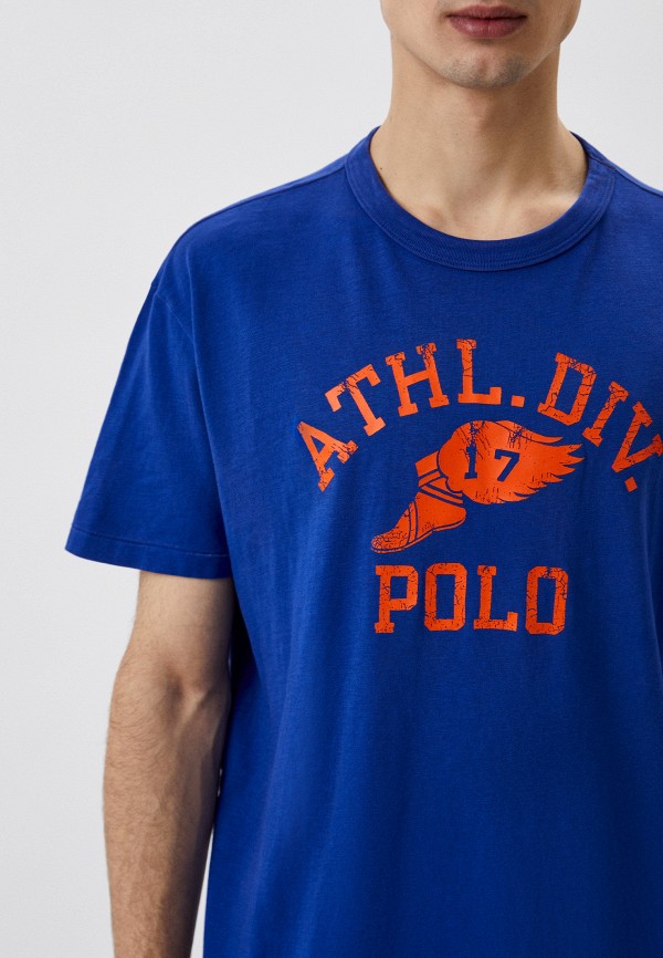 Футболка Polo Ralph Lauren, цвет: синий, RTLABA844001 — купить в ...