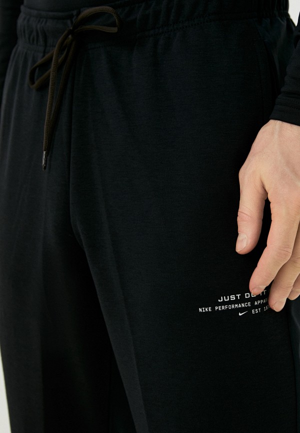 Брюки спортивные Nike M NK DF Q5 FLC TAPER PANT, цвет черный