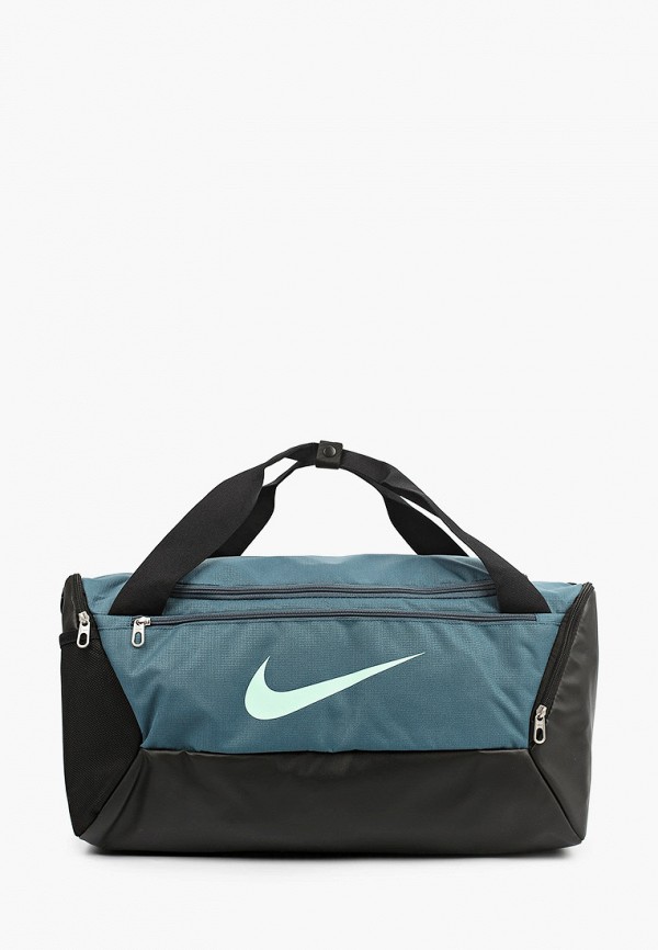 Сумка спортивная Nike NK BRSLA S DUFF - 9.5 (41L), цвет: бирюзовый