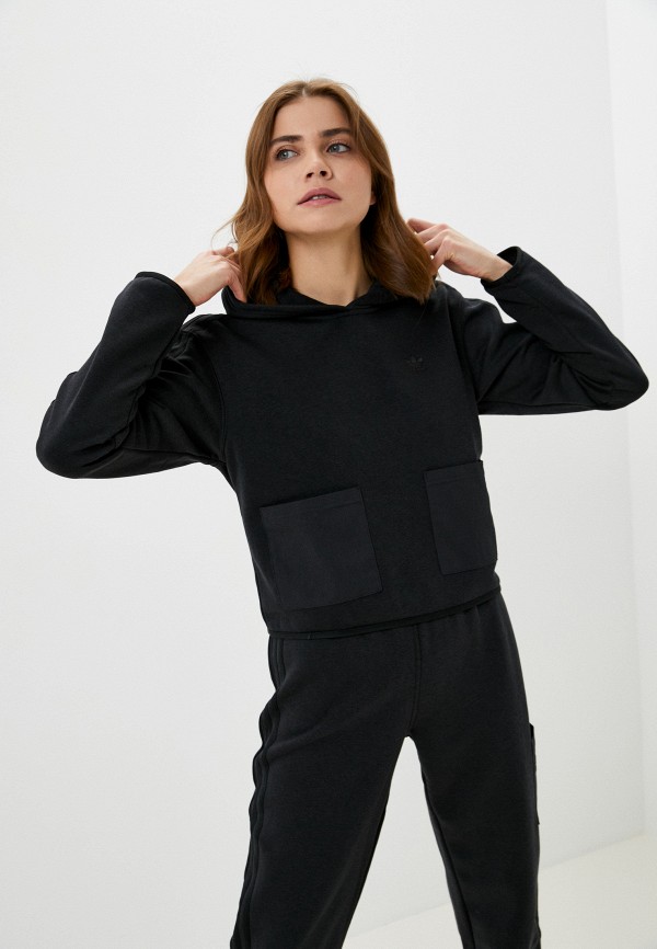 Cropped hoodie adidas sale