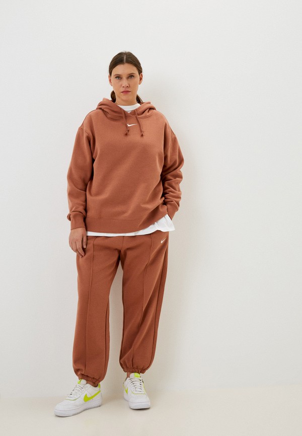 Nike Брюки спортивные - W NSW ESTL FLC MR PT CLCN PLUS - фото 2