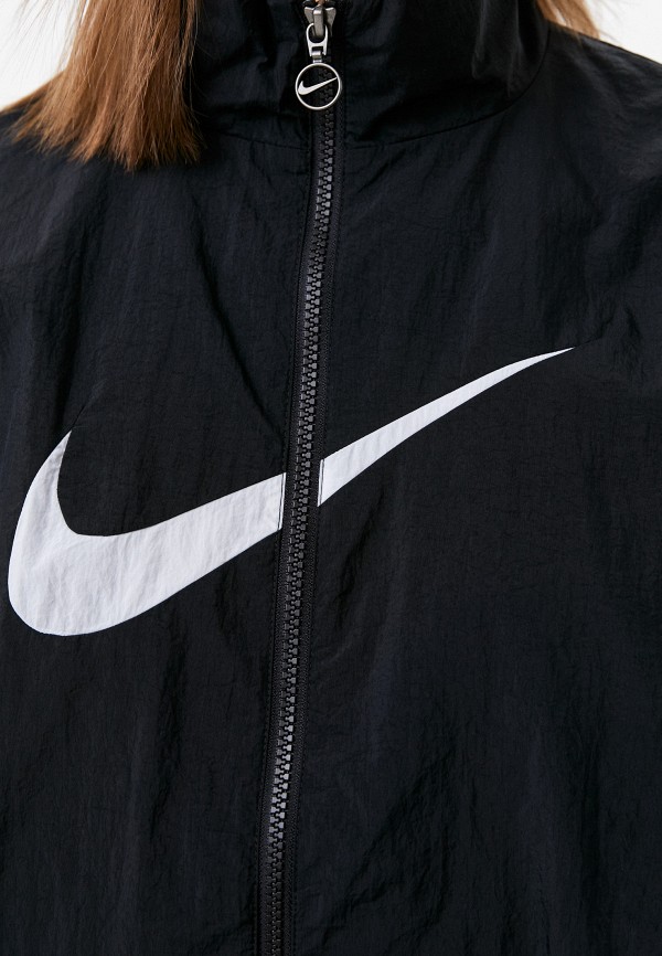 Ветровка Nike W NSW ESSNTL WVN JKT HBR, цвет: черный, RTLABB151001 ...