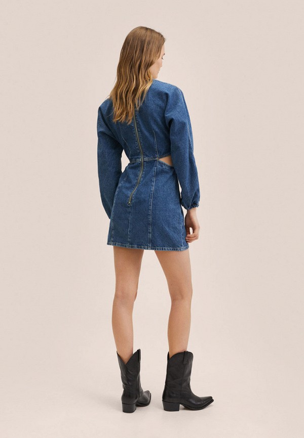 Mango Платье джинсовое - SCARLET - фото 3