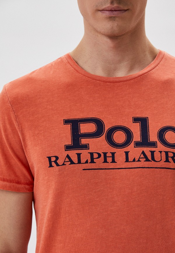 Футболка Polo Ralph Lauren, цвет: оранжевый, RTLABB462401 — купить в ...