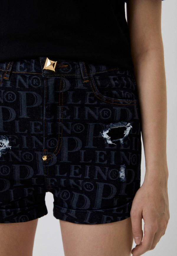 Philipp Plein Шорты джинсовые - фото 4