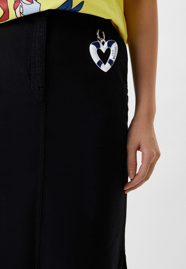 Love Moschino Юбка и брелок - фото 4