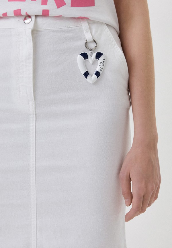 Love Moschino Юбка и брелок - фото 4