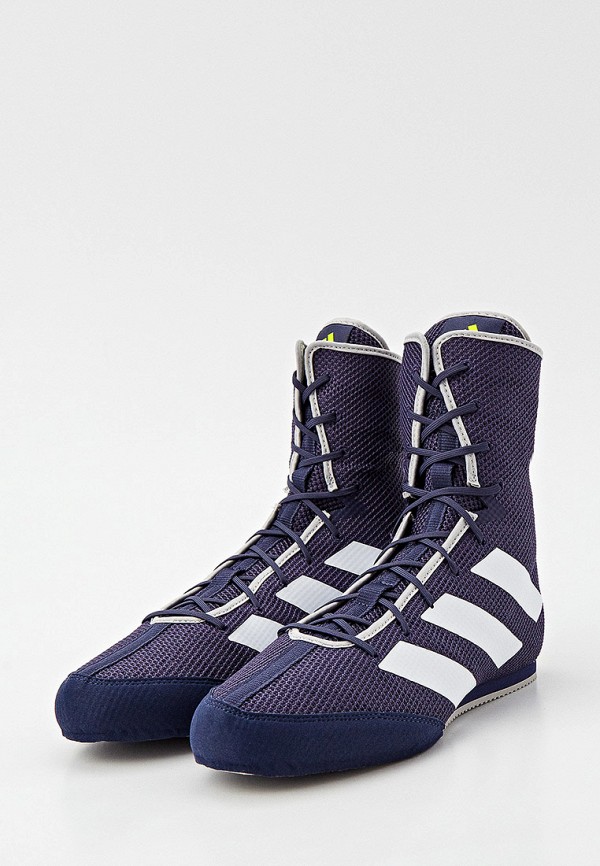 Боксерки adidas BOX HOG 3, цвет: синий, RTLABC100401 — купить в ...