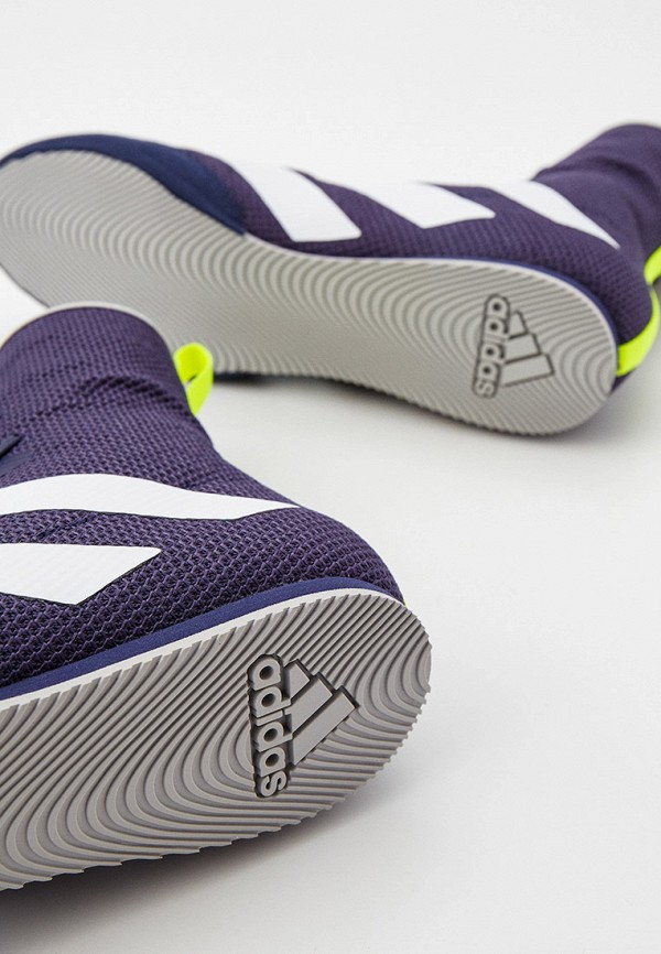 Боксерки adidas BOX HOG 3, цвет: синий, RTLABC100401 — купить в ...