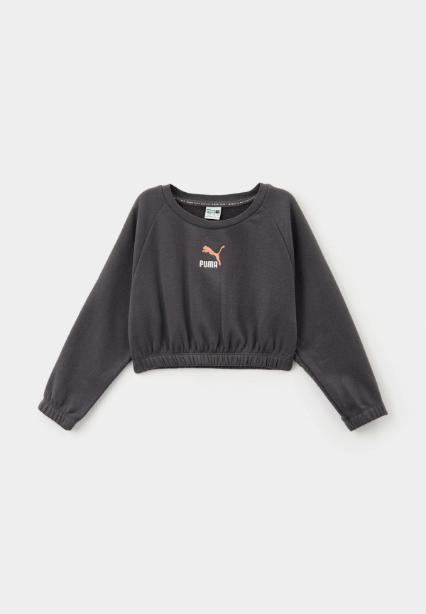 PUMA Свитшот - GRL Cropped Crew G - фото 1