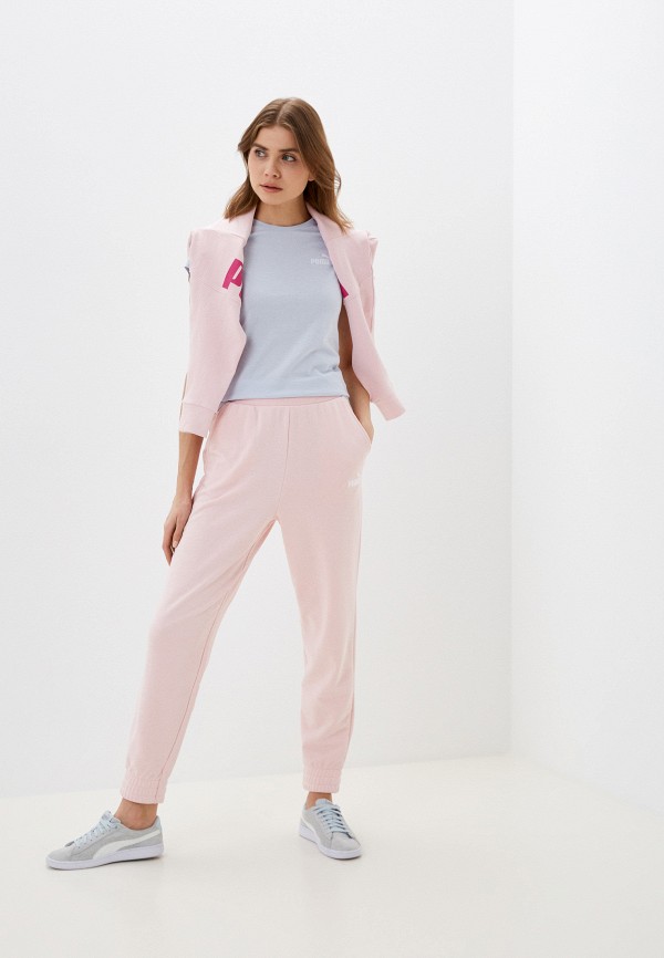 PUMA Брюки спортивные - ESS+ Embroidery High-Waist Pants TR cl - фото 2