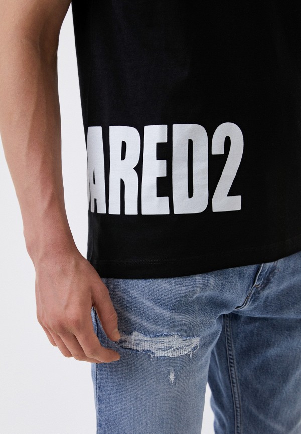 Футболка Dsquared2, цвет: черный, RTLABC889601 — купить в интернет ...