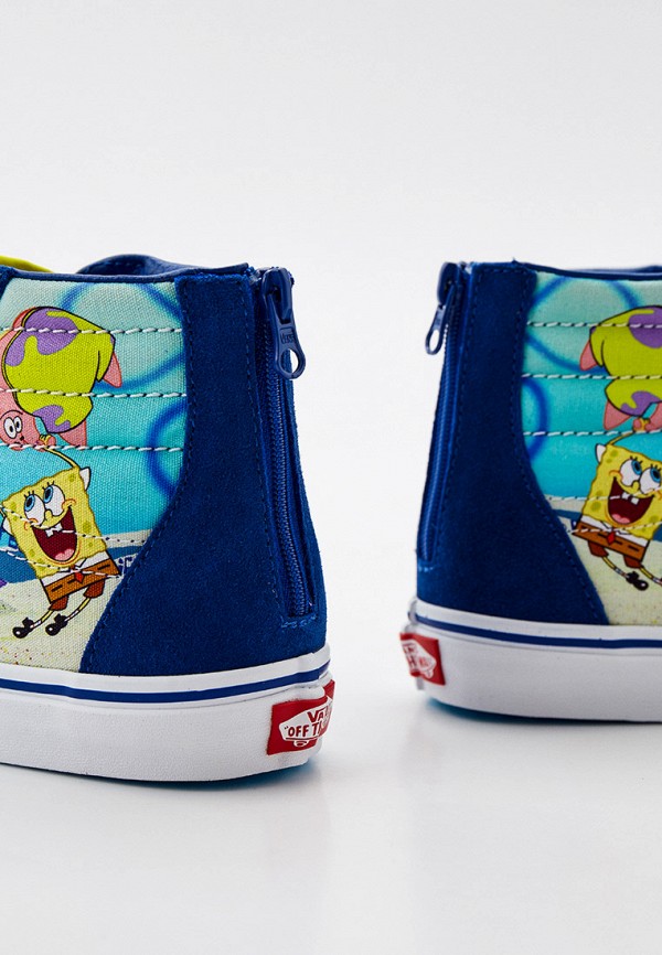Vans Кеды - Sk8-Hi Zip SPONGEBOB - фото 4