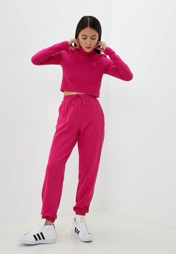 adidas Originals Водолазка - CROPPED RIB LS - фото 2