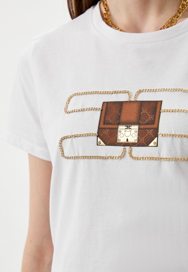 Elisabetta Franchi Футболка - MA01221E2 - фото 4