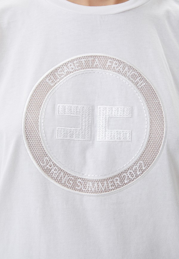 Elisabetta Franchi Футболка - MA01521E2 - фото 4