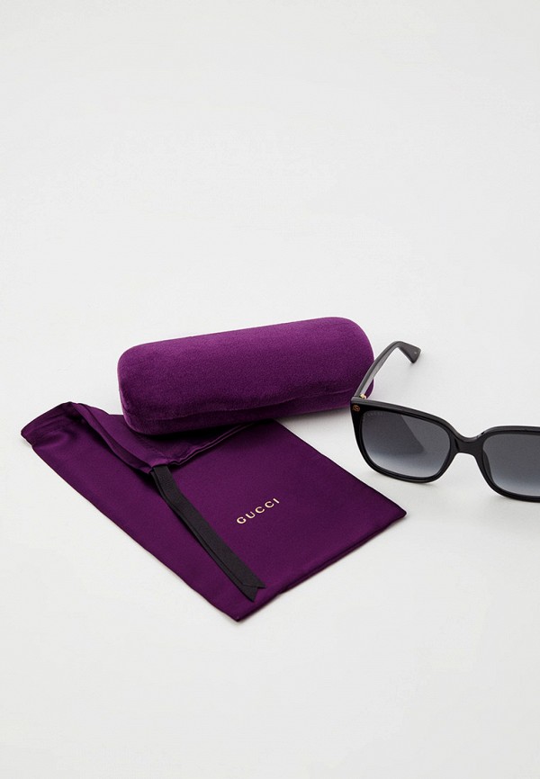 Gucci Очки солнцезащитные - GG0022S 001 - фото 4