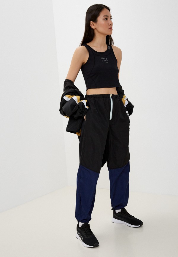 Брюки спортивные P.E Nation HIGH DIVE TRACK PANT, цвет черный
