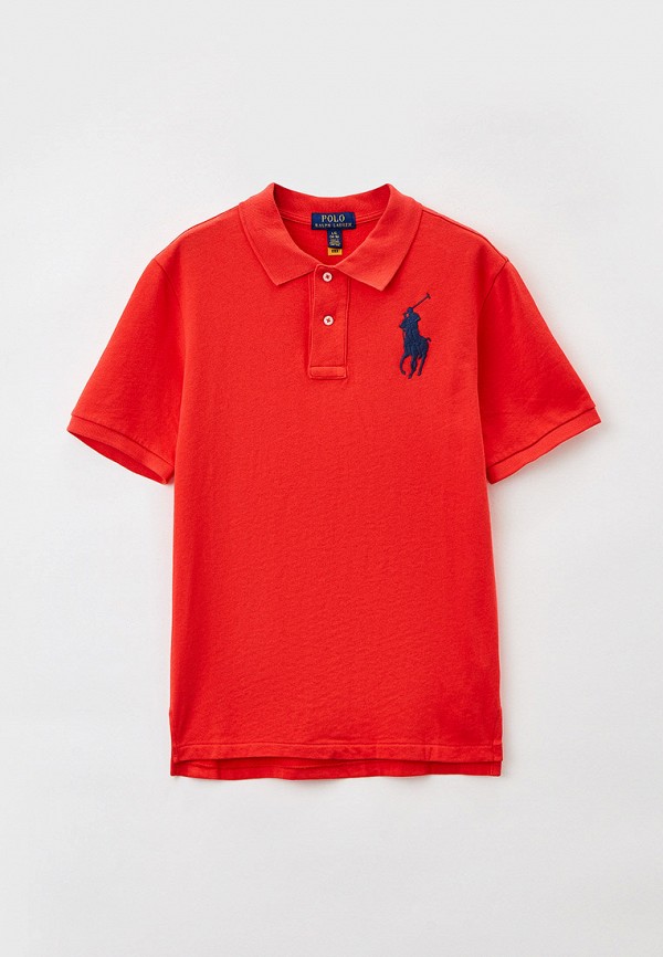 Поло Polo Ralph Lauren, цвет: красный, RTLABD645101 — купить в