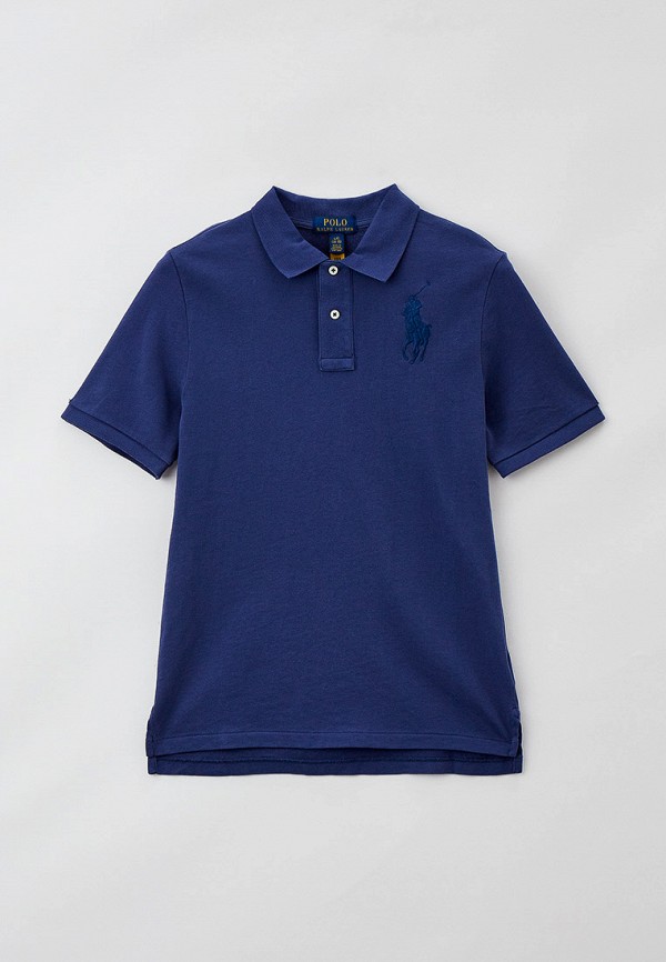 Поло Polo Ralph Lauren, цвет: синий, RTLABD646001 — купить в интернет ...