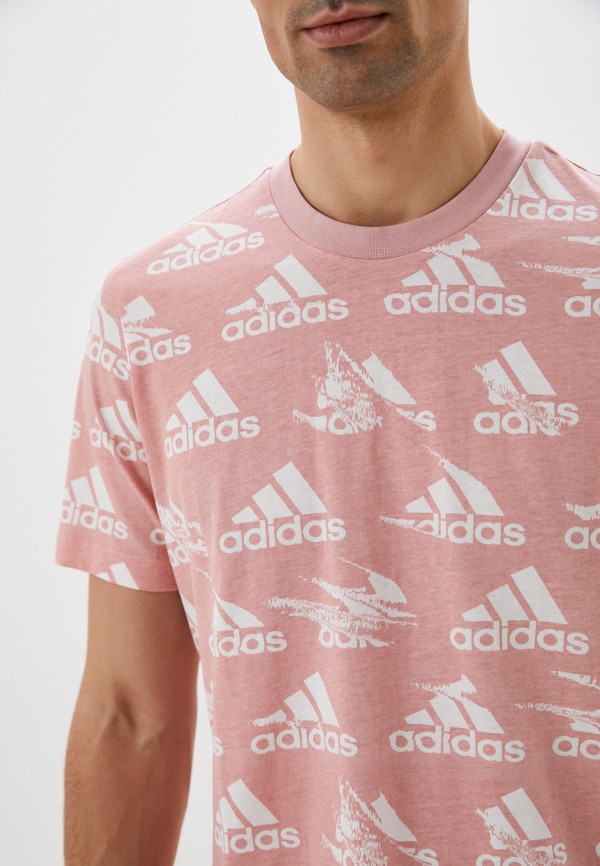 Pink adidas mens t shirt 2025