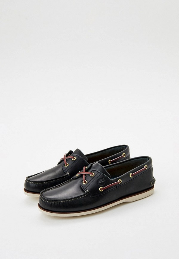 Timberland Топсайдеры - MEN'S 2 EYE BOAT SHOE BLUE - фото 3