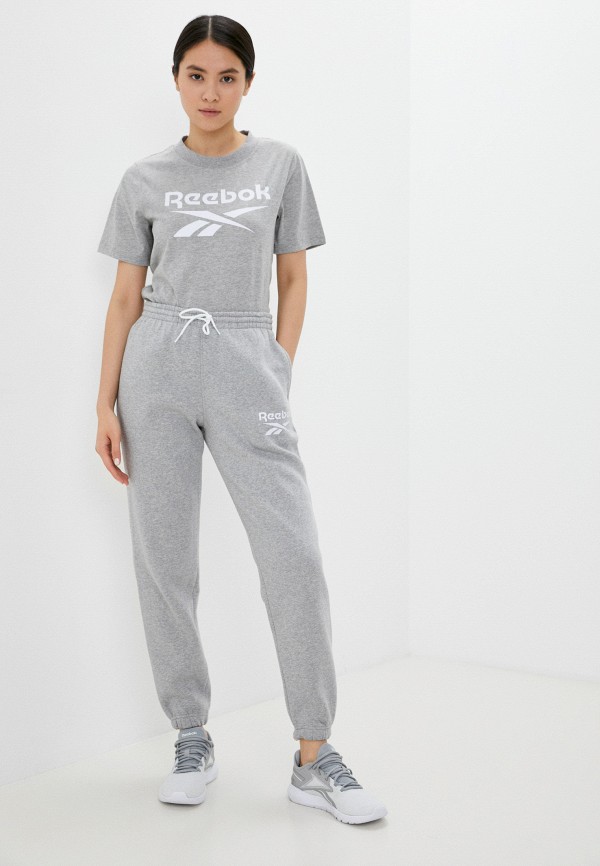 Reebok Брюки спортивные - RI BL FLEECE PANT - фото 2