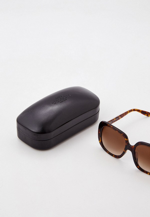 Coach Очки солнцезащитные - HC8323U 51203B - фото 4