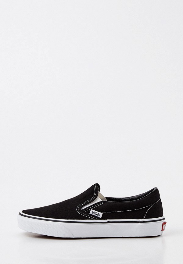 Слипоны Vans Classic Slip-On, цвет: черный, RTLABE012401 — купить в  интернет-магазине Lamoda