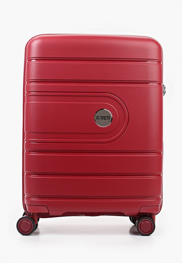 Чемодан Fabretti 20 л., 2.3 кг, цвет: бордовый, RTLABE121501 — купить в ...
