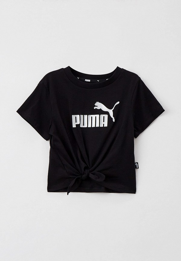 PUMA Футболка - ESS+ Logo Knotted Tee G - фото 1