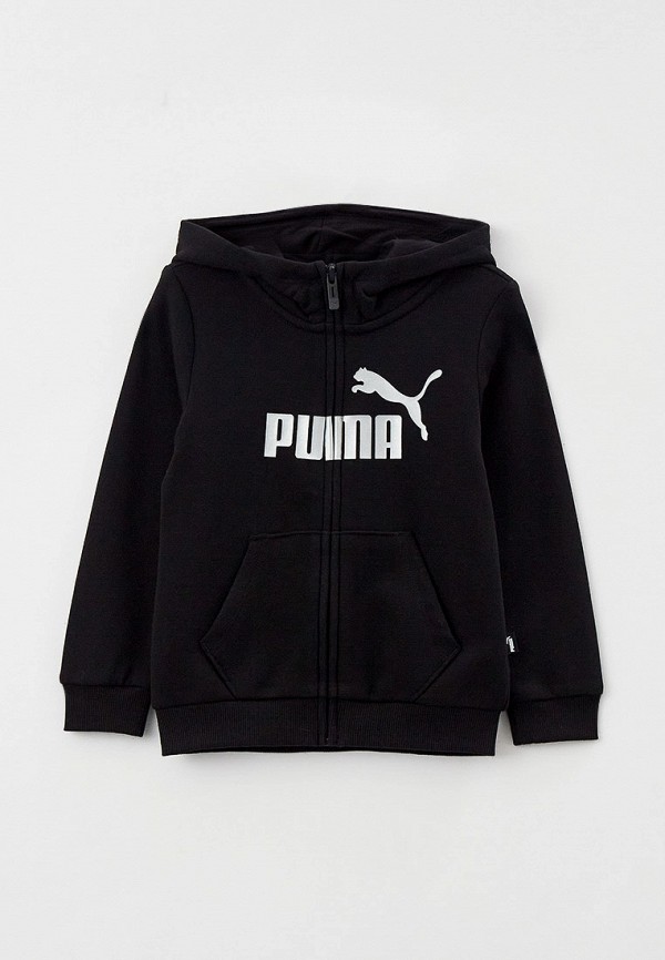 PUMA Толстовка - ESS+ Logo Full-Zip Hoodie TR G - фото 1