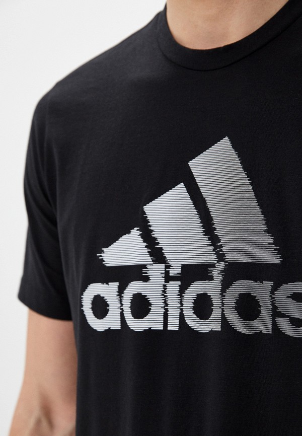 adidas Футболка спортивная - D2M LOGO TEE - фото 4