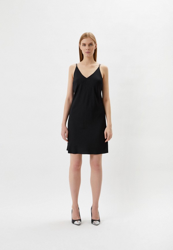 Платье Calvin Klein, цвет: черный, RTLABE405501 — купить в интернет ...