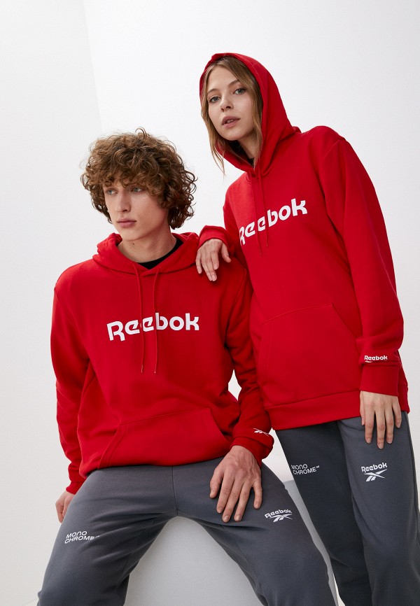 Худи Reebok, цвет: красный, RTLABE755701 — купить в интернет-магазине ...