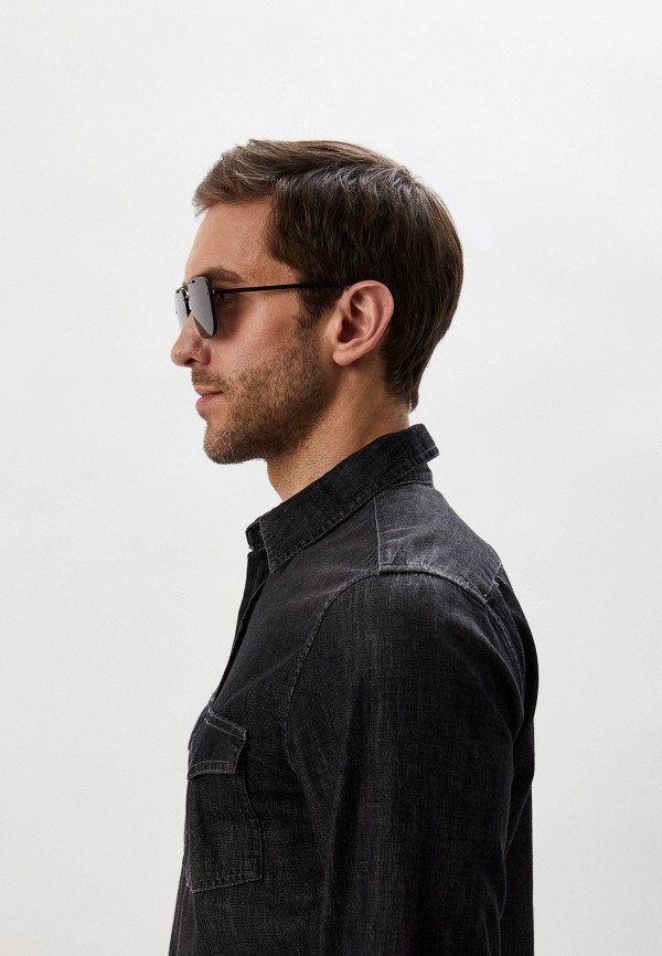 Saint Laurent Очки солнцезащитные - SL 309 RIMLESS 001 - фото 6