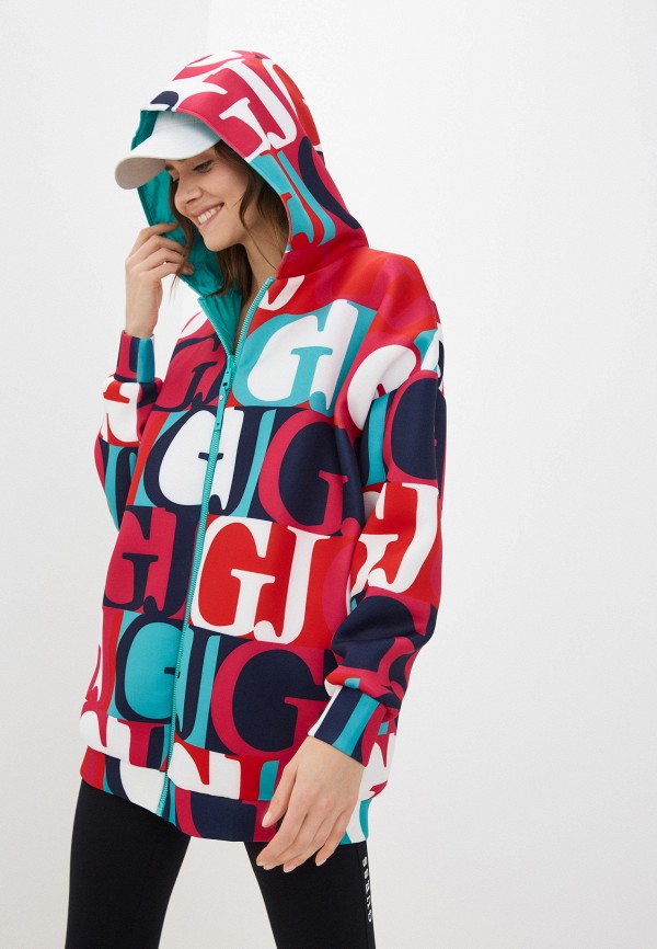 Guess rainbow hoodie new arrivals
