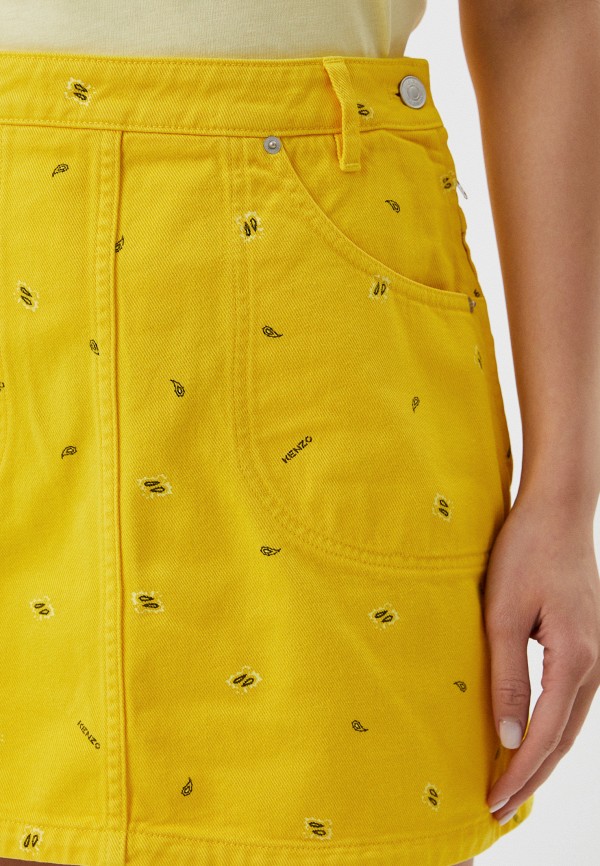 Kenzo Юбка джинсовая - фото 4