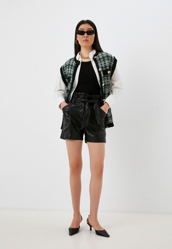 Topshop Шорты кожаные - фото 2