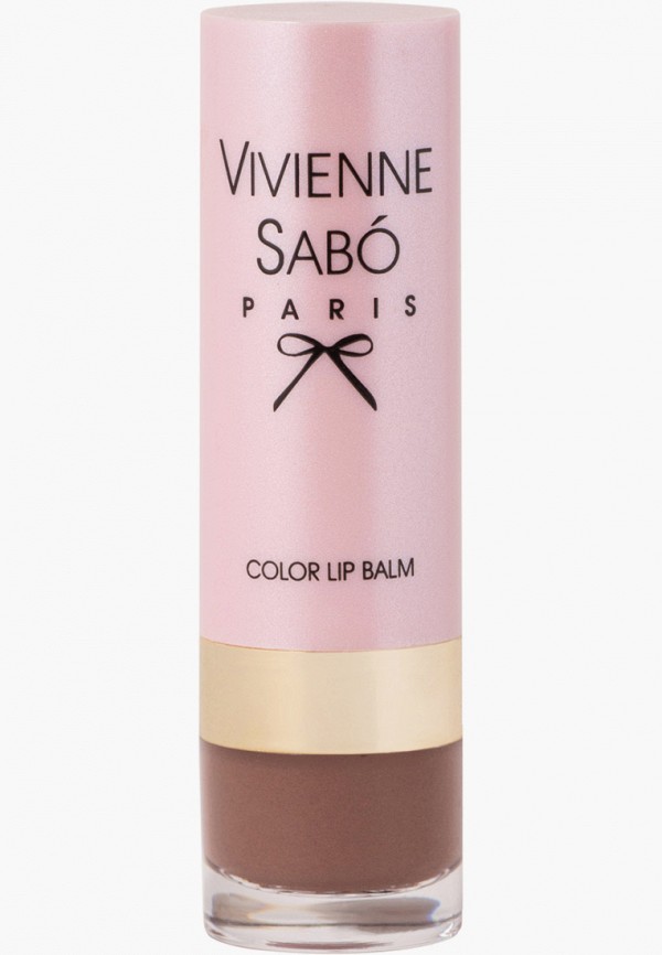 Помада Vivienne Sabo Помада-бальзам Color lip balm 04, цвет: бежевый ...