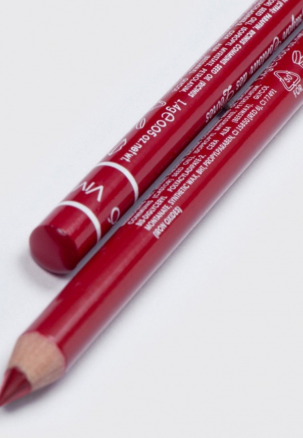 Vivienne Sabo Карандаш для губ классический - JOLIES LEVRES Lip Pensil, стойкий, тон 206 красный холодный, 1.4 г - фото 2