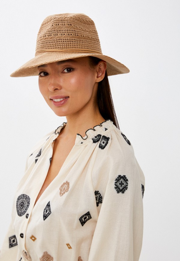 Шляпа Marks & Spencer, цвет: коричневый, RTLABF955401 — купить в ...