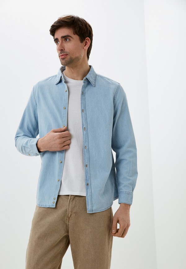 United Colors of Benetton Рубашка джинсовая - фото 1