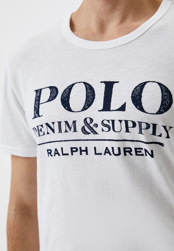 Футболка Polo Ralph Lauren, цвет: белый, RTLABG193701 — купить в ...