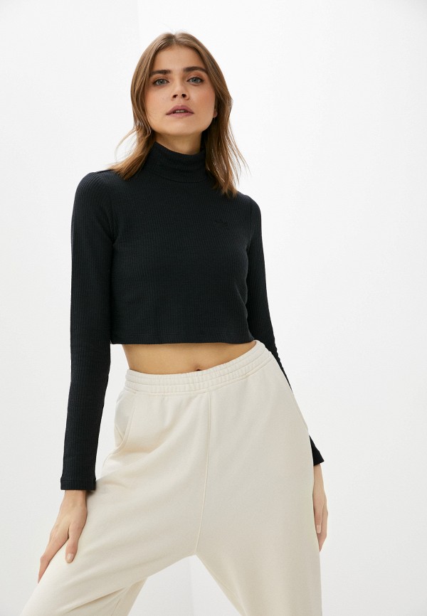 adidas Originals Водолазка - CROPPED RIB LS - фото 1