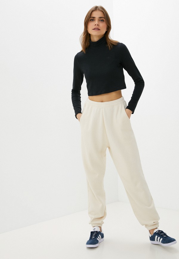 adidas Originals Водолазка - CROPPED RIB LS - фото 2