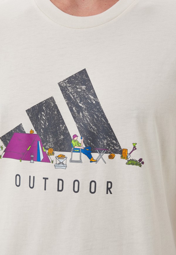 adidas Футболка - SS LOGO GFX T - фото 4