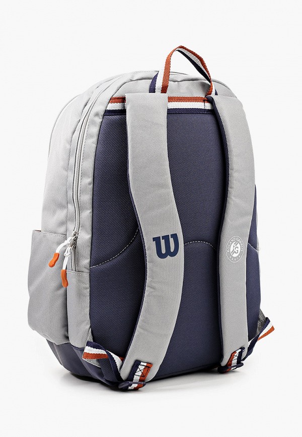 Рюкзак Wilson ROLAND GARROS TEAM BACKPACK, цвет: серый, RTLABG227201 ...